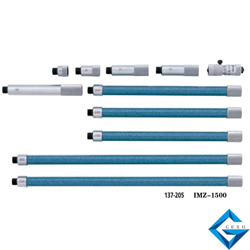 內(nèi)徑千分尺接桿式（合金頭）137-207，IMZ-300W測(cè)量50-300mm